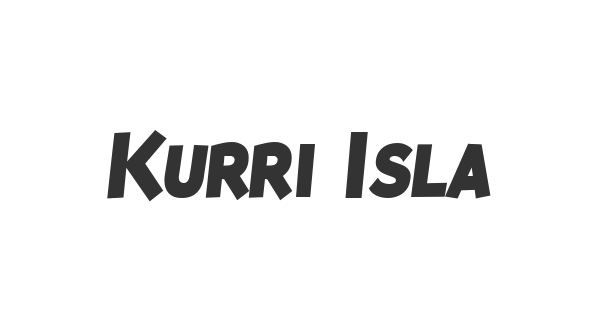 Kurri Island font thumbnail